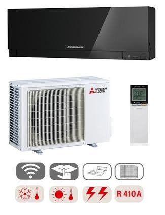 Klimatyzator ścienny Mitsubishi Electric Black Premium 3,5kW Pompa ciepła powietrze - powietrze