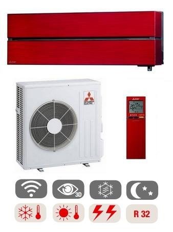Klimatyzator ścienny Mitsubishi Electric Ruby Red Diamond 6,1kW Pompa ciepła powietrze - powietrze