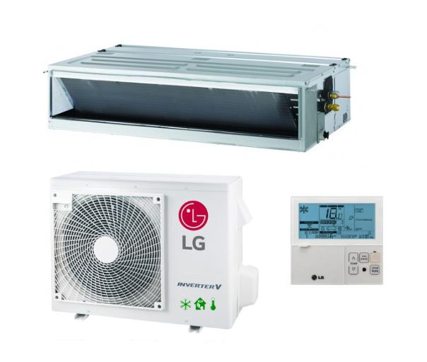 Klimatyzator kanałowy LG Standard Inverter średni spręż 6,8 kW