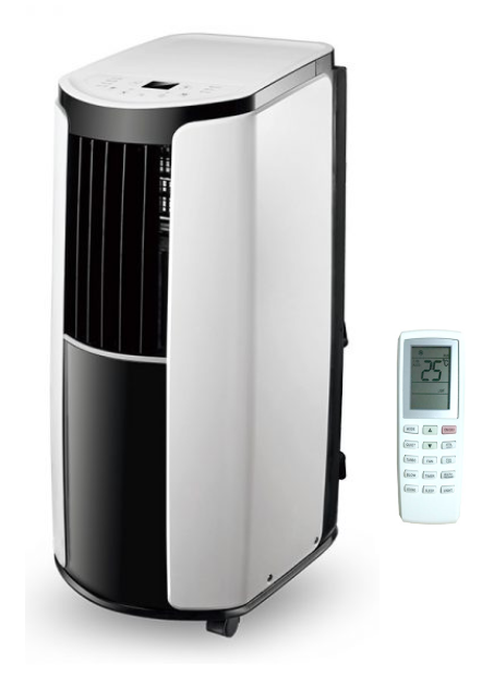Klimatyzator przenośny Gree Shiny R290 2,9 kW czarno-biały