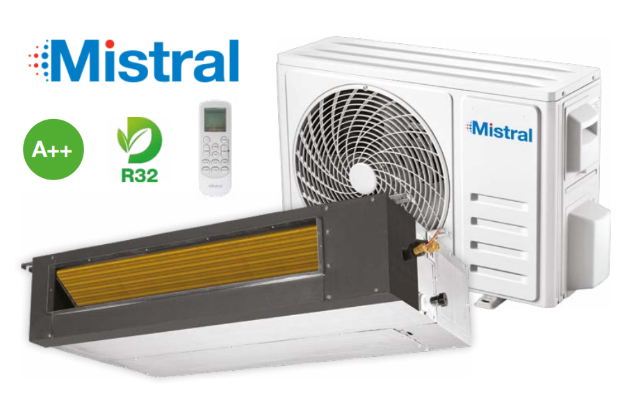 Klimatyzator kanałowy Mistral 10,5 kW MIS-36D2HRH/DV