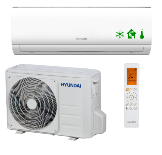Klimatyzator ścienny HYUNDAI Revolution 2,6kW Pompa ciepła powietrze - powietrze