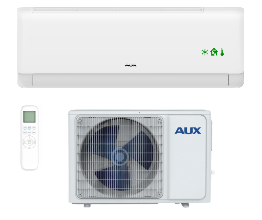 Klimatyzator ścienny AUX Q-SMART PLUS 3,5kW Pompa ciepła powietrze - powietrze