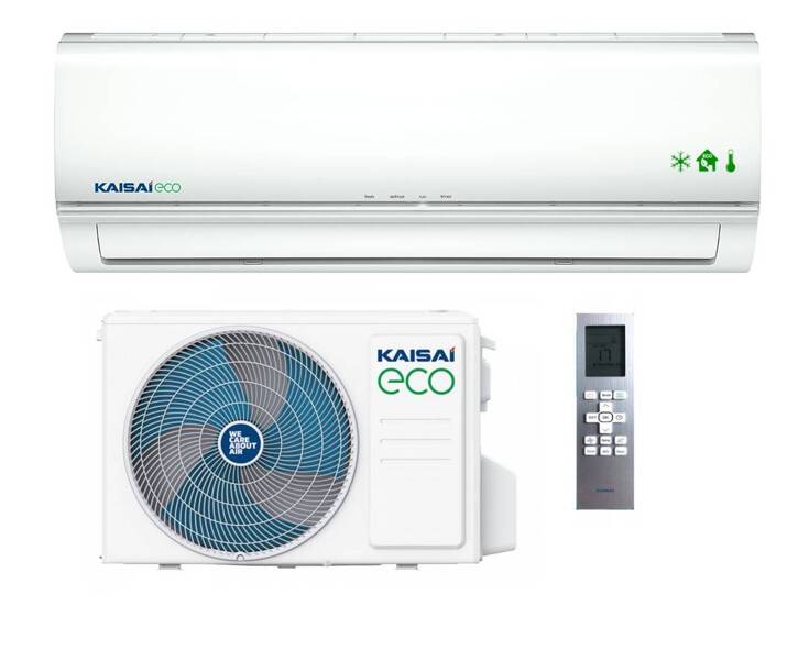 Klimatyzator ścienny KAISAI ECO KEX 2,6kW Pompa ciepła powietrze - powietrze