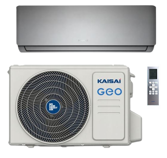 Klimatyzator ścienny KAISAI Geo 3,5kW R32 Pompa ciepła powietrze - powietrze