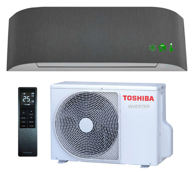 Klimatyzator ścienny Toshiba Haori 4,6kW R32 Pompa ciepła powietrze - powietrze