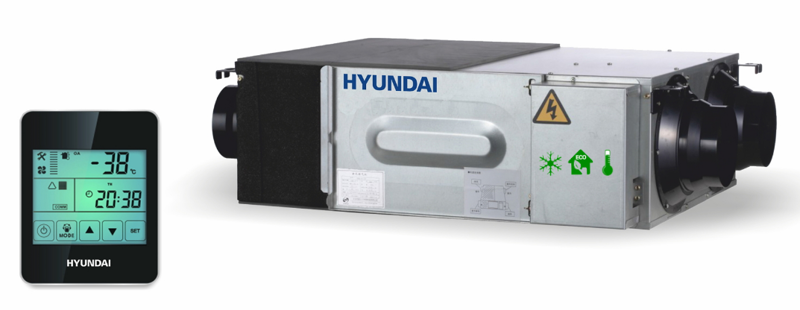 Rekuperator HYUNDAI przeciwprądowy HRS-PRO 2000